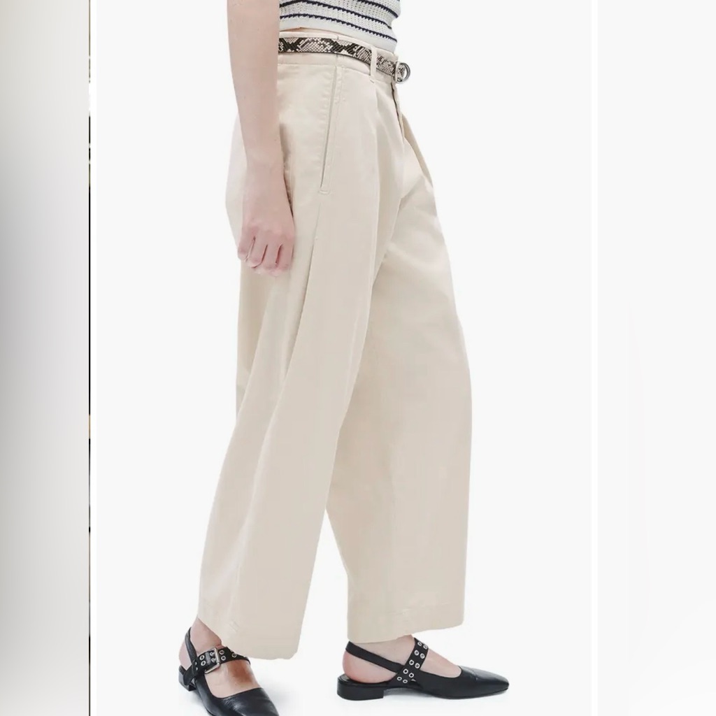 Rag & Bone Donovan Wide Leg Women’s Pants - Cream Colored - Size 30